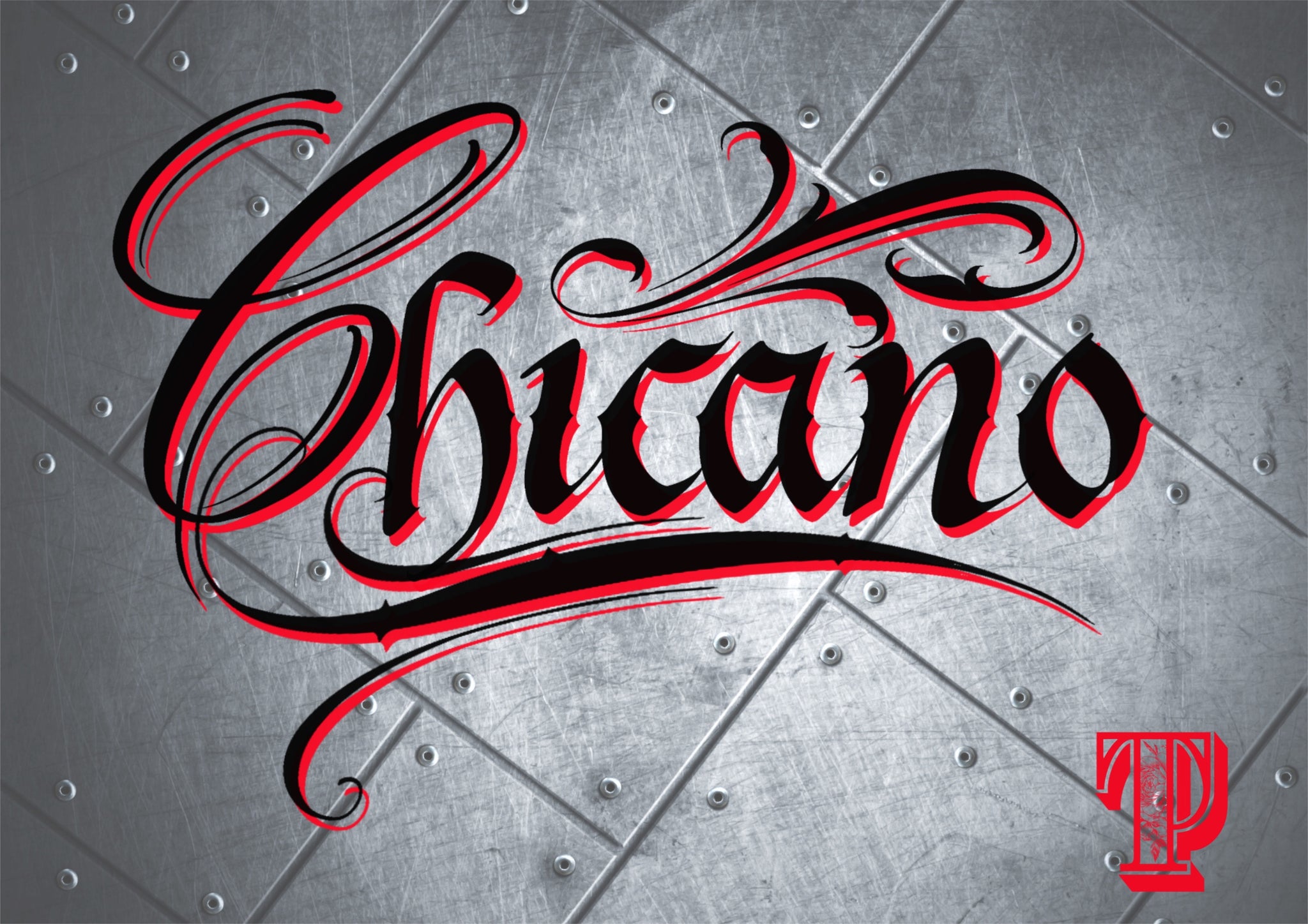 Chadico Lettering Chicano Lettering Pack vol.2, 9 Alphabets, 234 Chicano Gothic/Tattoo L ...