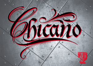 Chicano Lettering Pack vol.2, 9 Alphabets, 234 Chicano Gothic/Tattoo Letters brushes for Procreate,