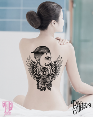 50 Traditional Tattoo Girls & Boys Brushes for Procreate,