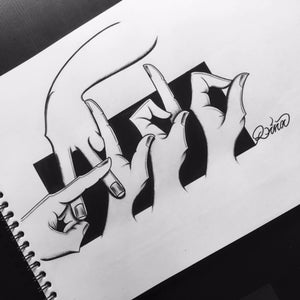 26 Hands GRAFFITI Lettering + 1 brush // Brushes for Procreate