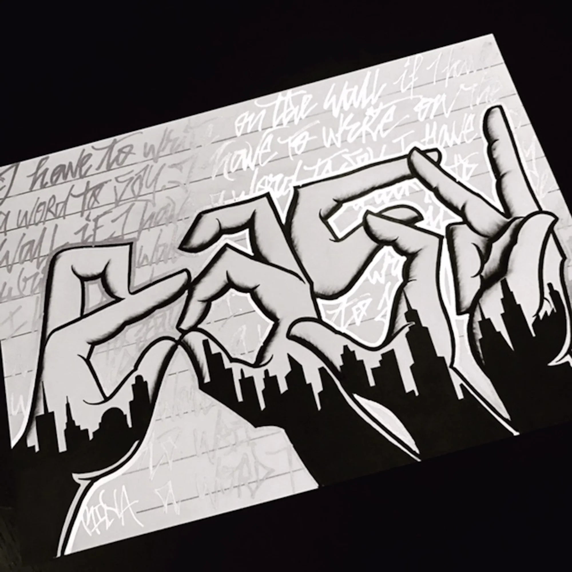 26 Hands GRAFFITI Lettering + 1 brush // Brushes for Procreate