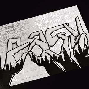 26 Hands GRAFFITI Lettering + 1 brush // Brushes for Procreate